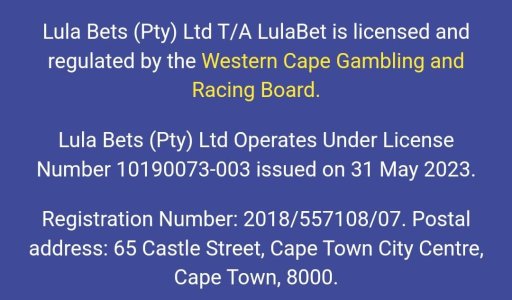 Lulabet Licencing