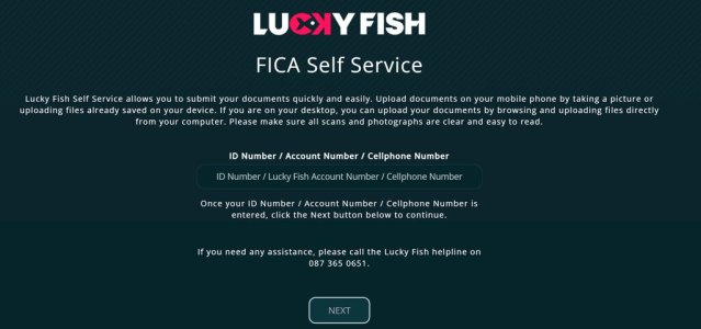 Lucky Fish Fica Verification