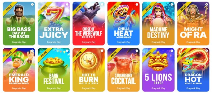 10Bet VIP High Stakes Prive Slots