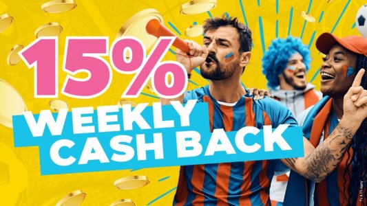 Easybet 15% Cashback Promotion