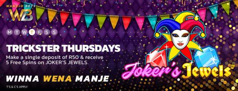 Jokers Jewels Free Spins Wanejo Bets