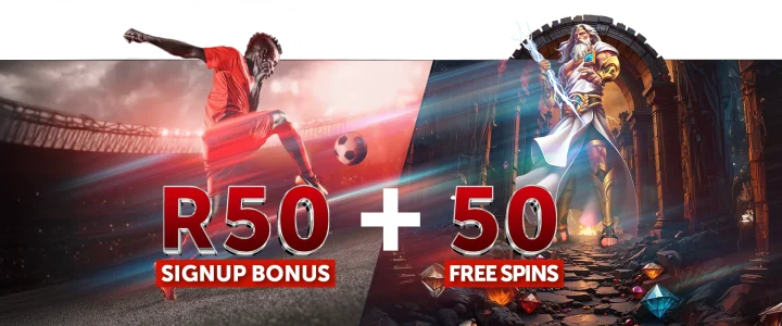Playbet South Africa 50 Free Spins = R50 Free Bet 