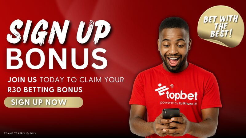 Topbet Casino R30 Free Bet